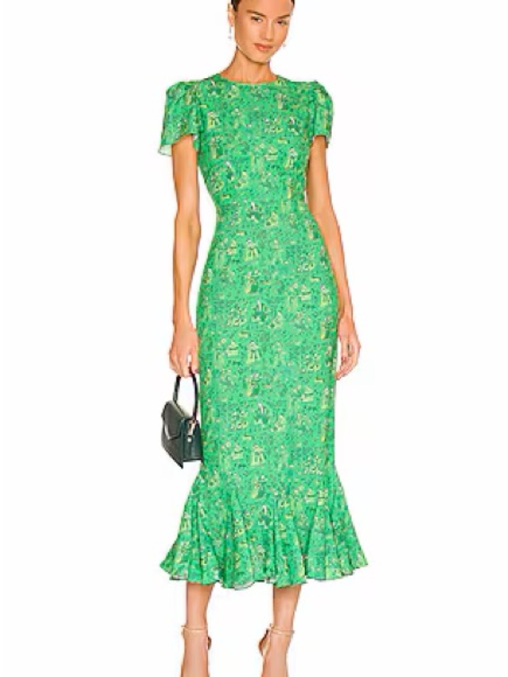 RHODE Women's Lulani Dress in Romance Green